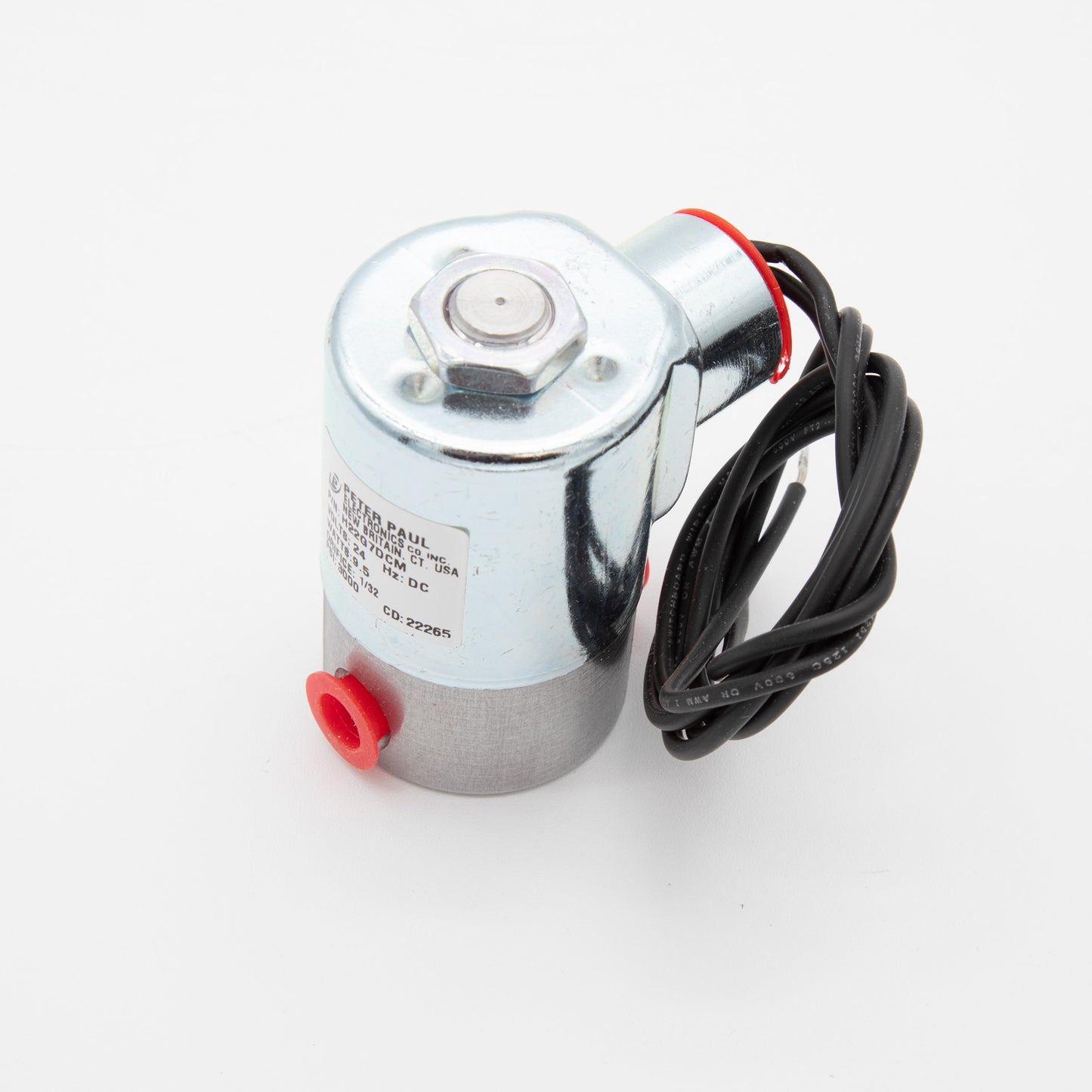 A small metal electric motor displayed against a clean white background, showcasing its compact design and metallic finish.
