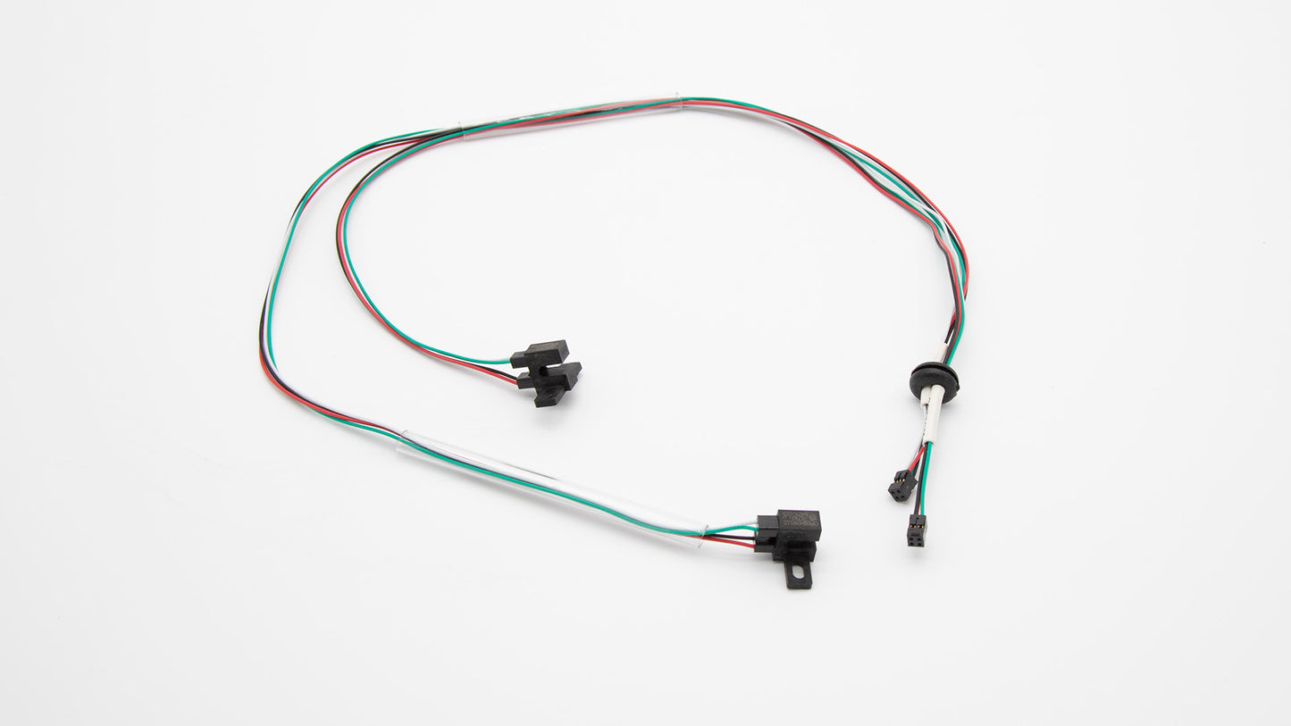 An image depicting wires attached to connectors, highlighting the connection in electrical installations.