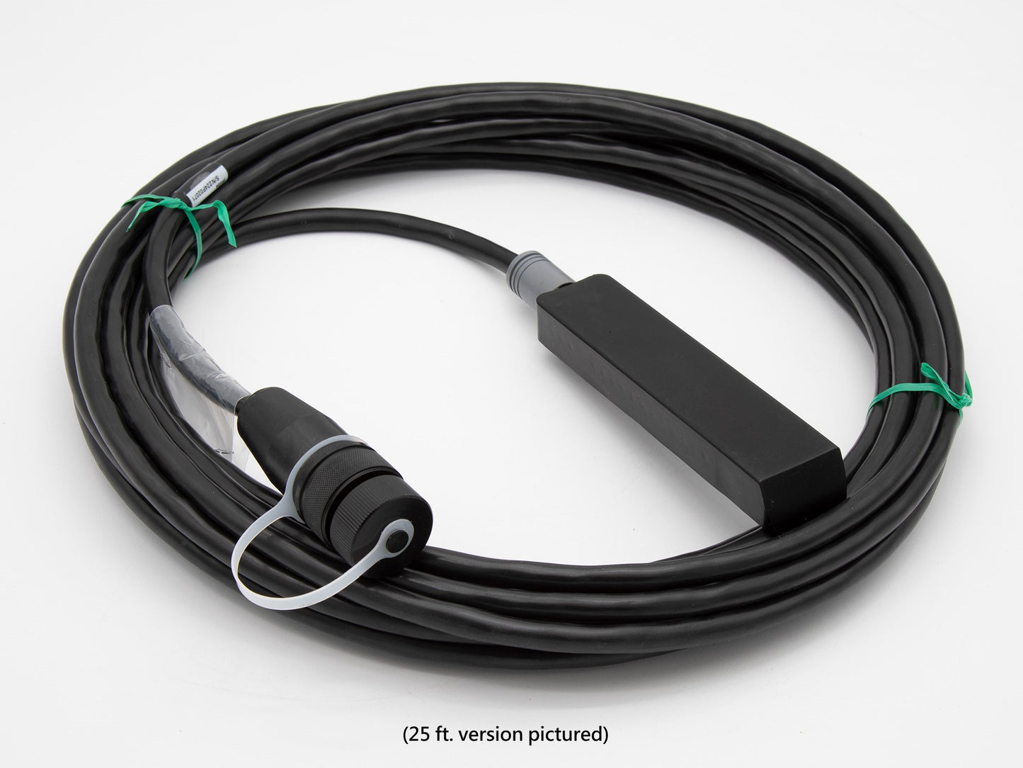 Cable with connector and sensor. Text reads 25 ft. version pictured.