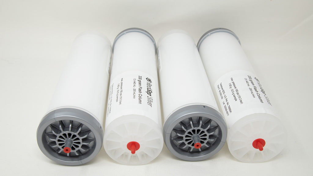 RediSep® Silver Silica Gel Disposable Flash Columns, 330 Gram (Package of 4)