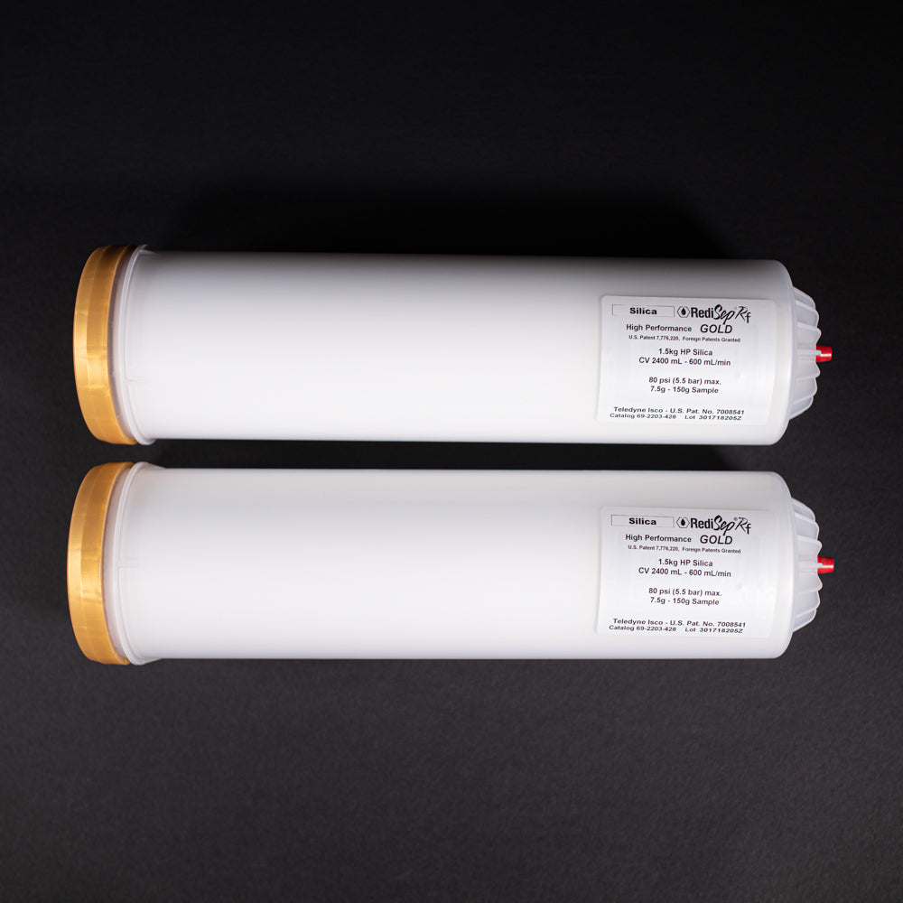 RediSep Gold® Silica Gel Disposable Flash Columns (1.5 Kilogram) - Package  of 2