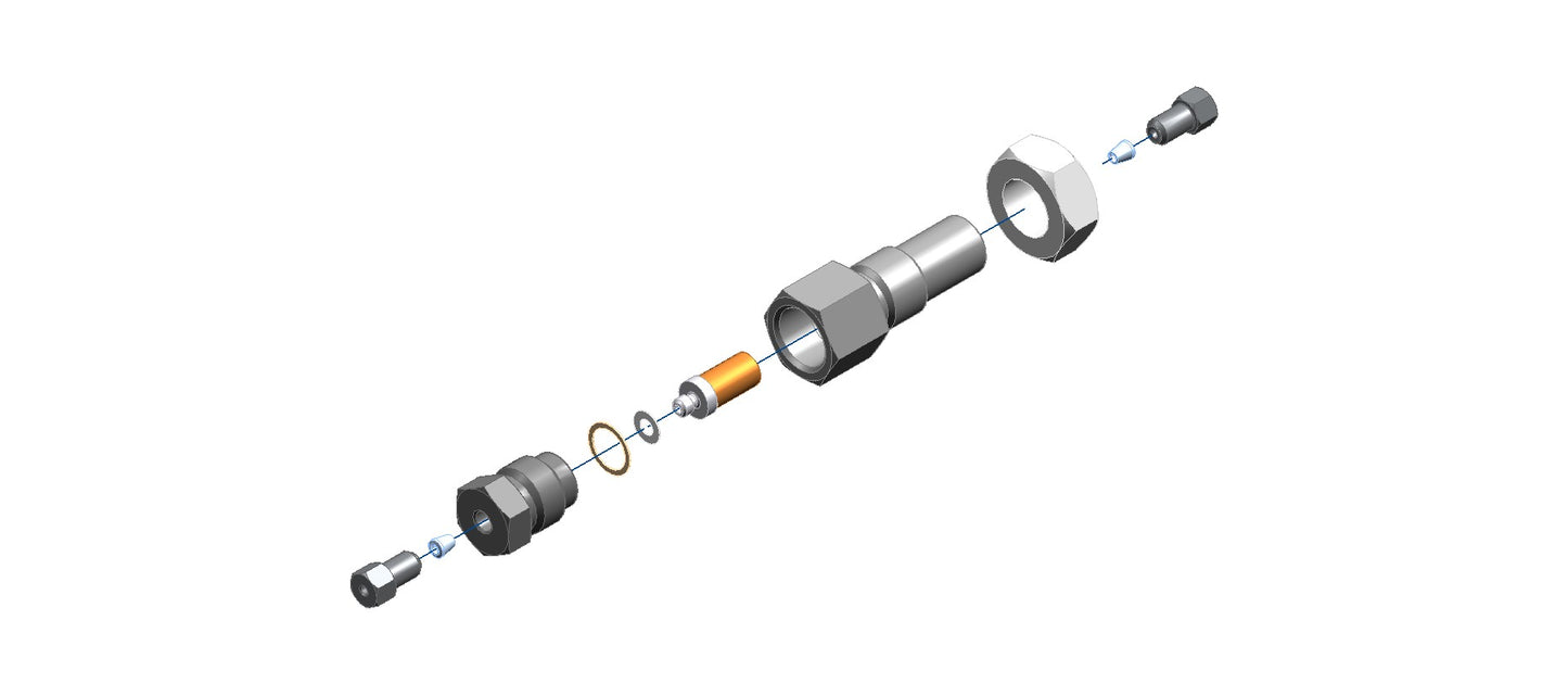 A diagram of a metal part