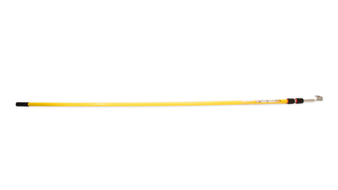 Expandable yellow pole with hook