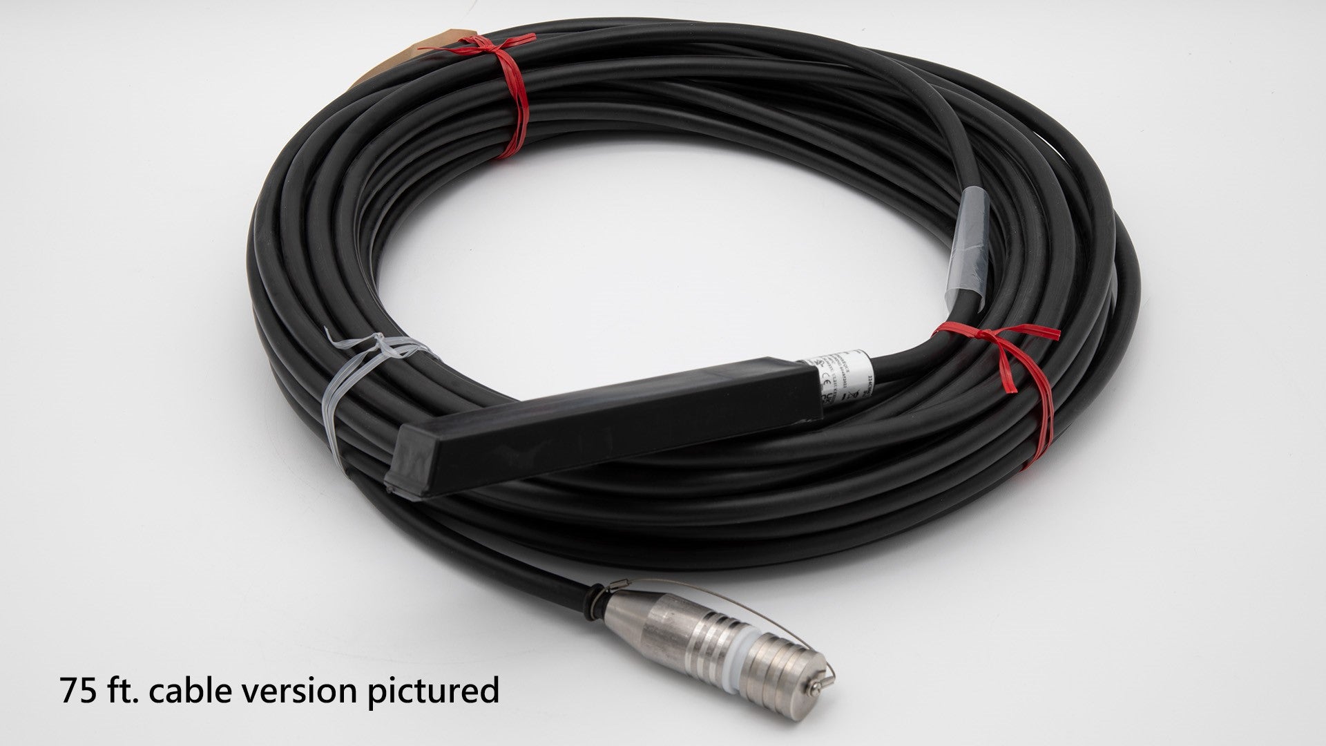 Cable with sensor and connector