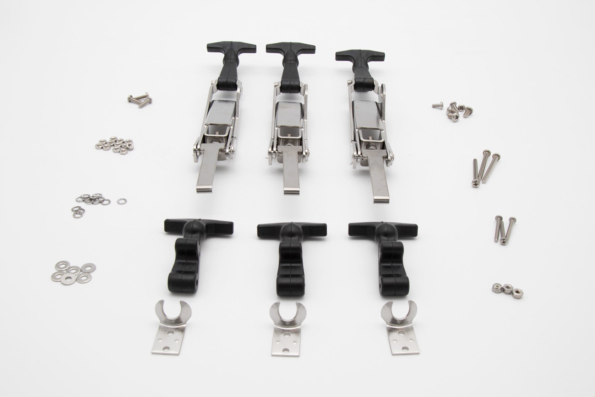 Various small parts and latches