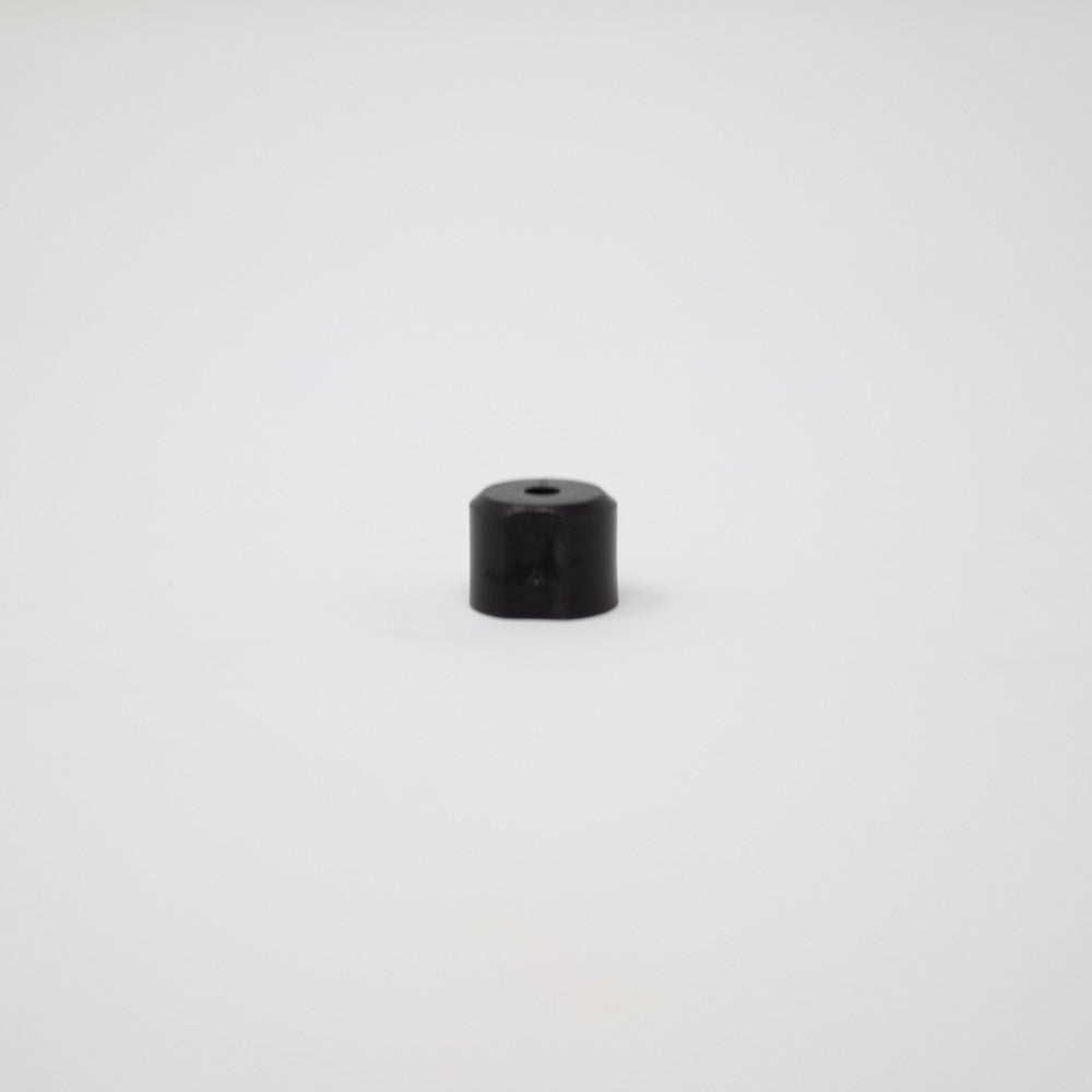 Black plastic nut