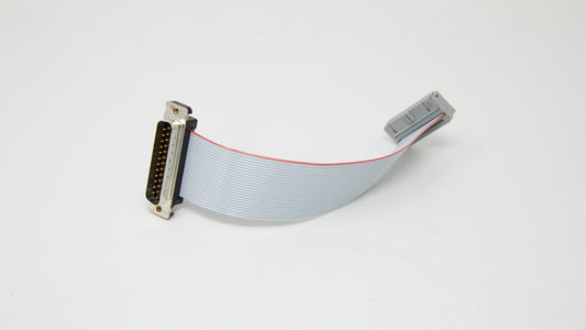 Ribbon cable with connectors on each end.