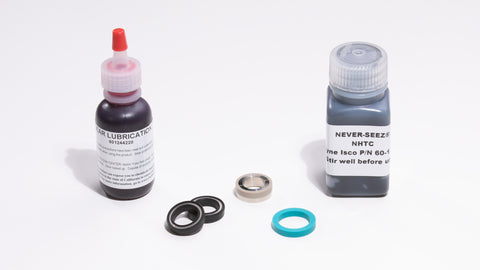 Seals, wear ring, cylinder cap seal, lubrication kit