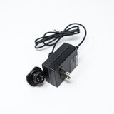 Plug-in power adapter with cord and connector