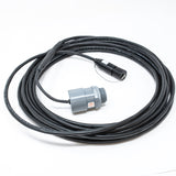 Sensor with cable and connector