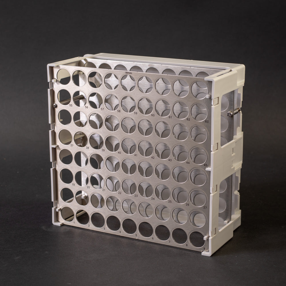 Foxy® R1 / Foxy® R2 Rack for 18 mm Diameter Tubes (72) – Teledyne ISCO