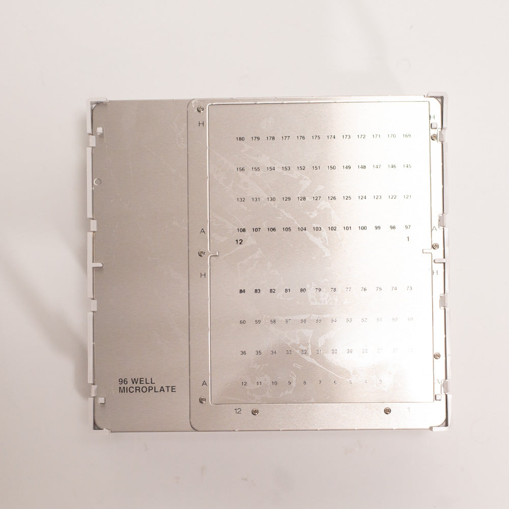 Rack which holds (2) 96-well microplates