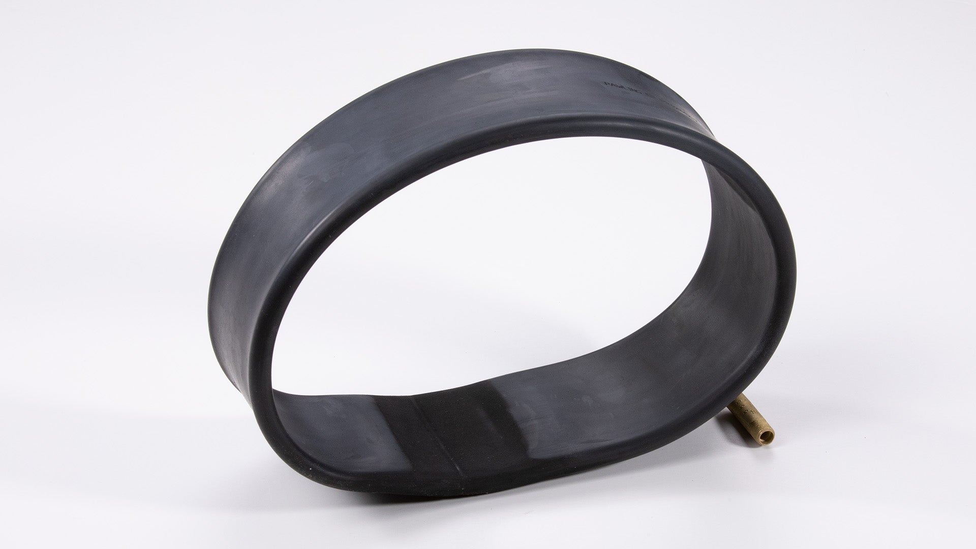 Rubber inflatable seal with connector