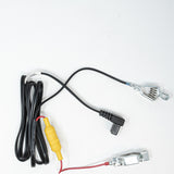 External power cable with battery clips and power adapter