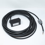 Cable with interface box and connector