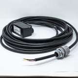 Cable with interface box and connector