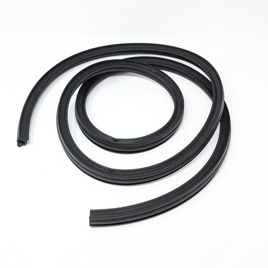 Black rubber door gasket