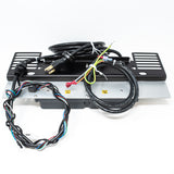 Power supply with AC cord and connection wires