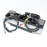 Power supply with AC cord and connection wires
