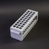 Rack with 30 holes for test tubes
