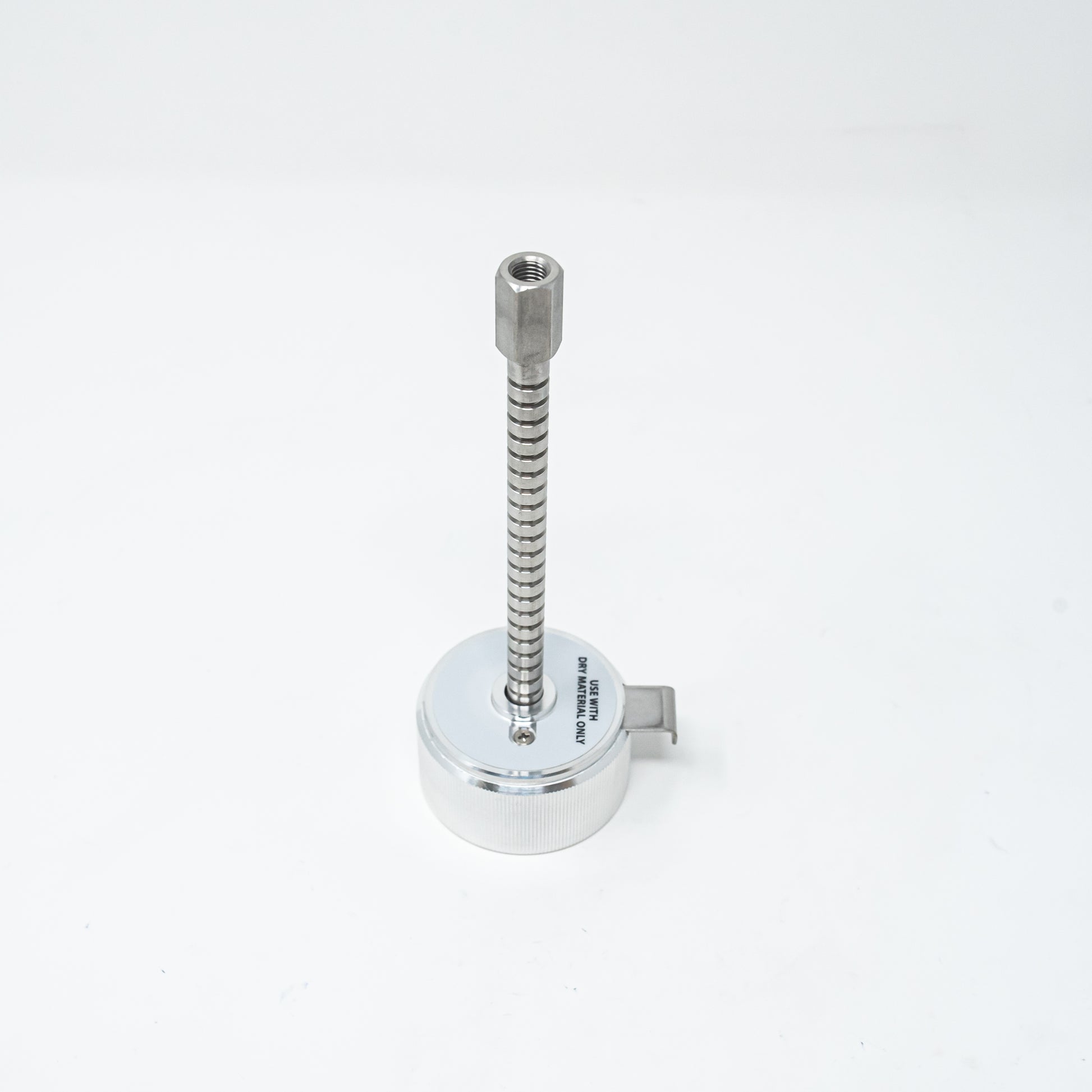 Adjustable Solid Load Cartridge Cap.  Fits 12 and 25 gram-size Universal sample load cartridges.  Includes one loading rod. 