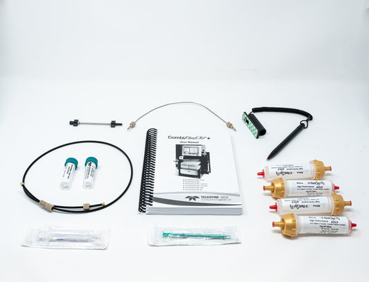 Prime Tube Assembly, Stylus with tether, Inject valve, tubing, Universal verification kit