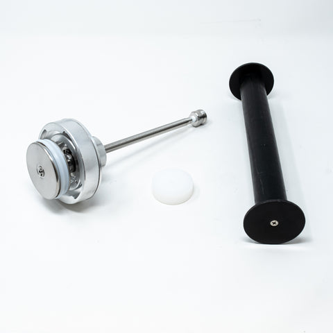 Adjustable Solid Load Cartridge Cap.  Fits 130 and 260 gram-size Universal sample load cartridges.  Includes one loading rod. 