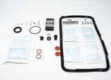 Gasket, pump rotor, humidity card, desiccant, seals, bushings, nuts, washers, o-rings and screws.