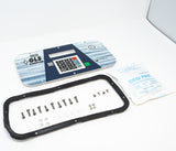 Controller display panel, gasket, desiccant, screws and washers