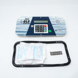 Panel with LCD and keypad, desiccant, screws, gasket