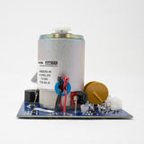 Pump motor, circuit board connector, screws, washers
