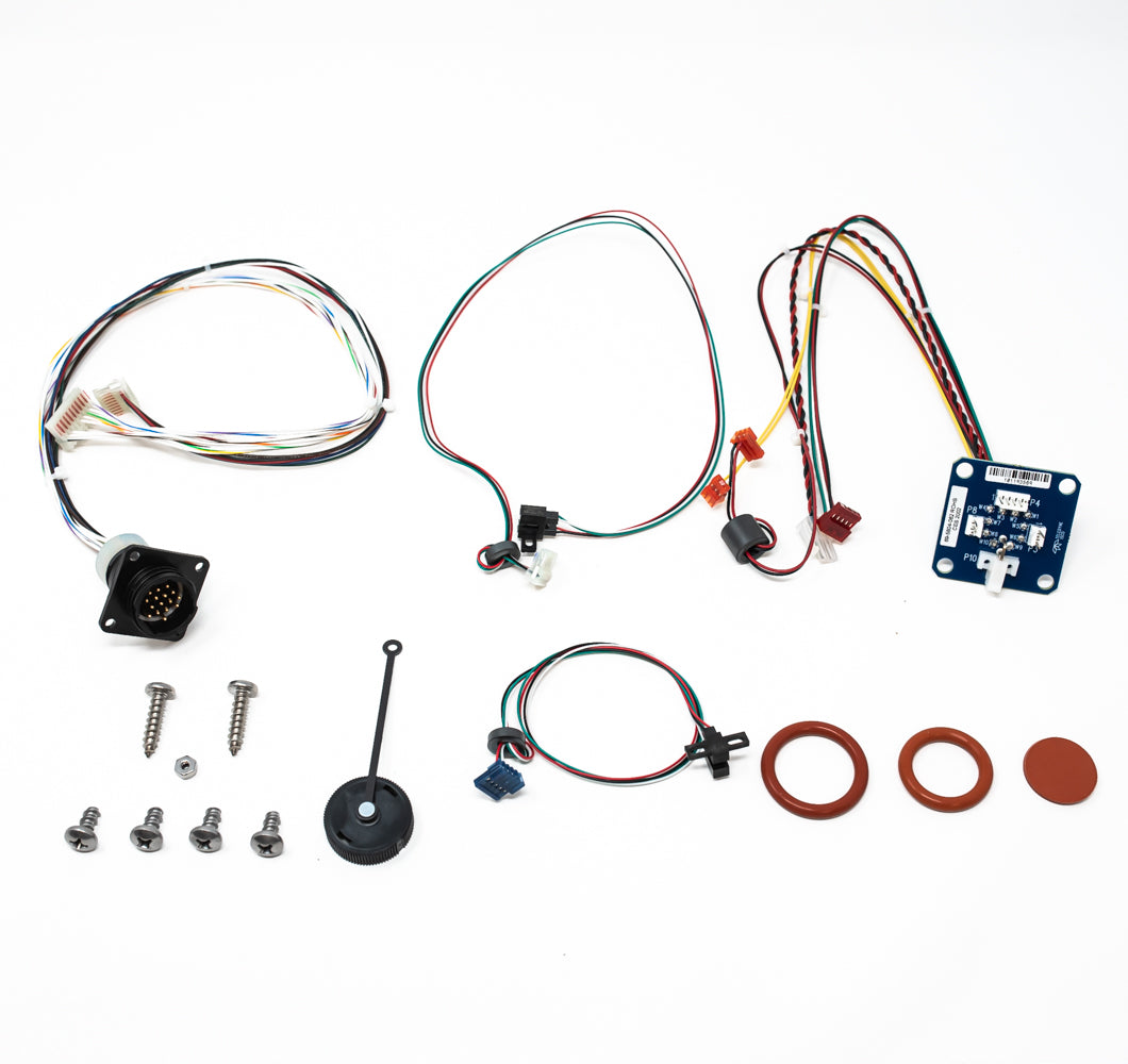 Circuit board, harness, sensors, cap gasket, sealing cap, o-rings, screws, nut