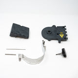 Detector top, hinge pin, hinge pin band, pump cover, thumb screw, pump band