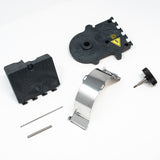Detector top, hinge pin, hinge pin band, pump cover, thumb screw, pump band