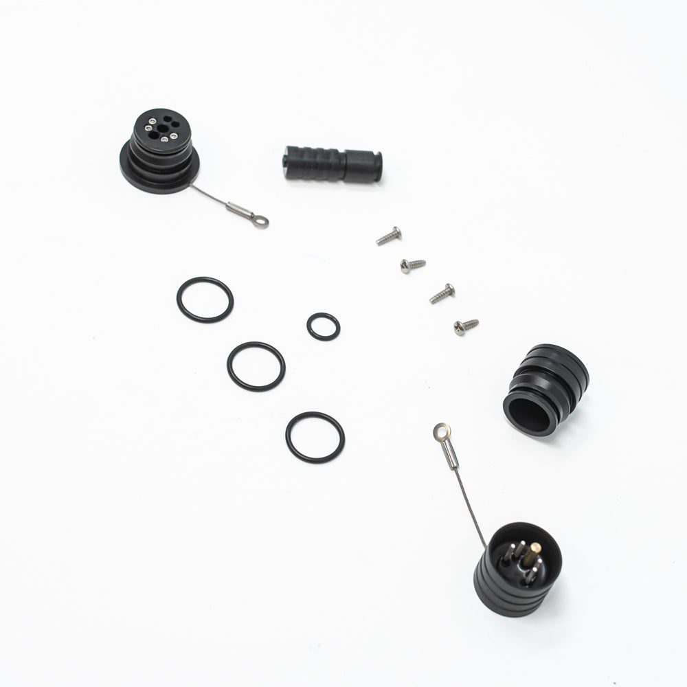Plugs, caps, screws and o-rings
