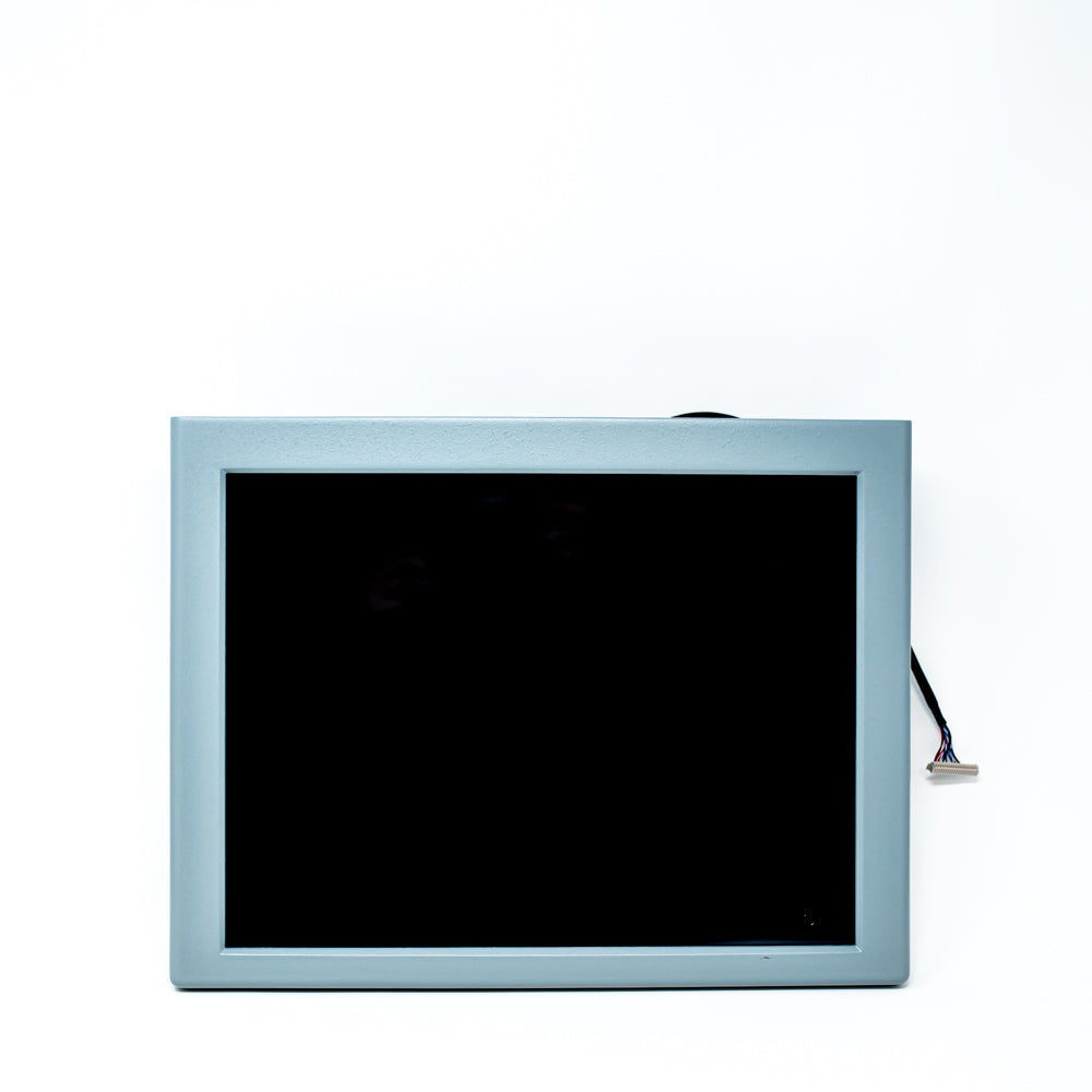 Touchscreen display, mount, mounting bracket, screws, washers