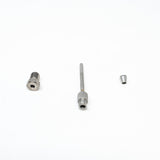 Inject port fitting assembly, column nut, stainless steel ferrule