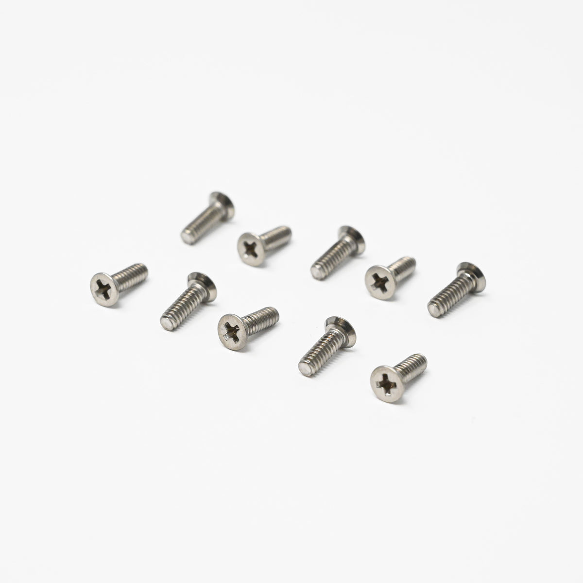 Set of 10 screws.