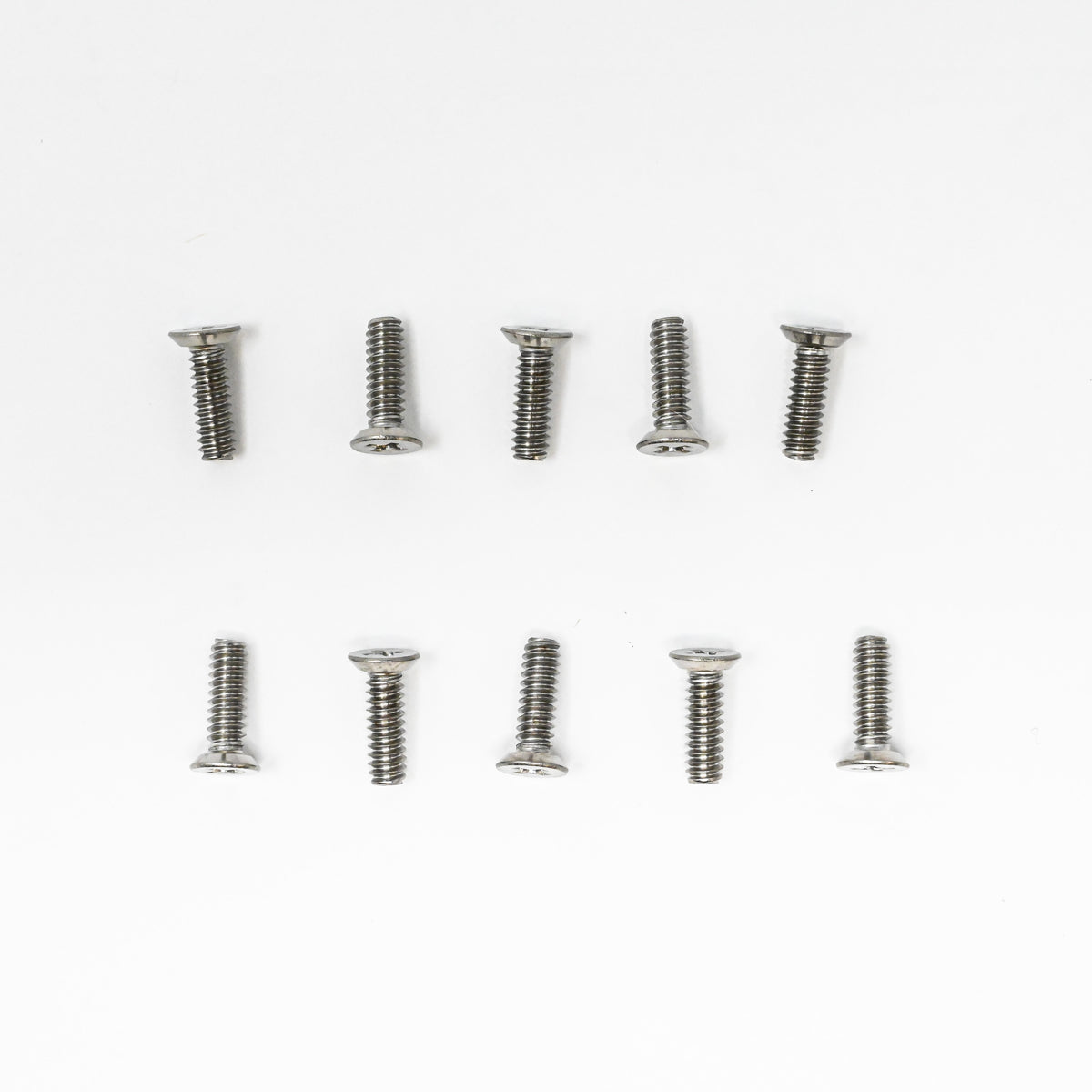 Set of 10 screws.