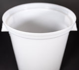 Plastic pail shaped container
