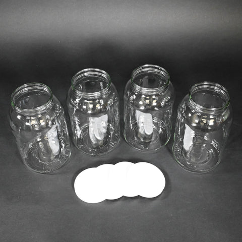 Glass Bottles With Caps (24 Round 350 mL) – Teledyne ISCO
