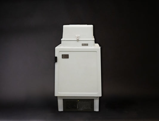 A refrigerated sampling device, designed for various functional applications.