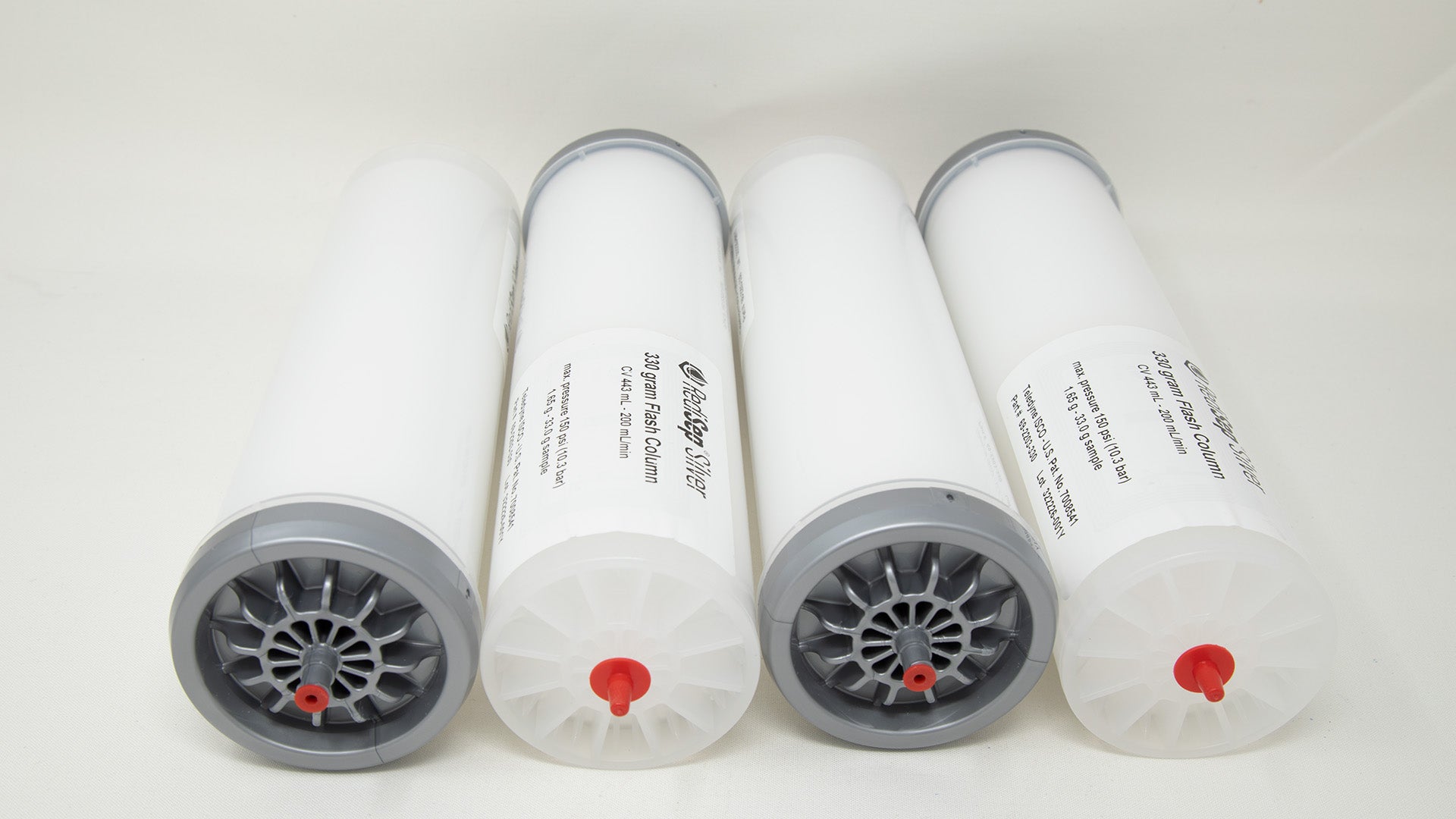 RediSep® Silver Silica Gel Disposable Flash Columns (330 Gram) - Package of  4
