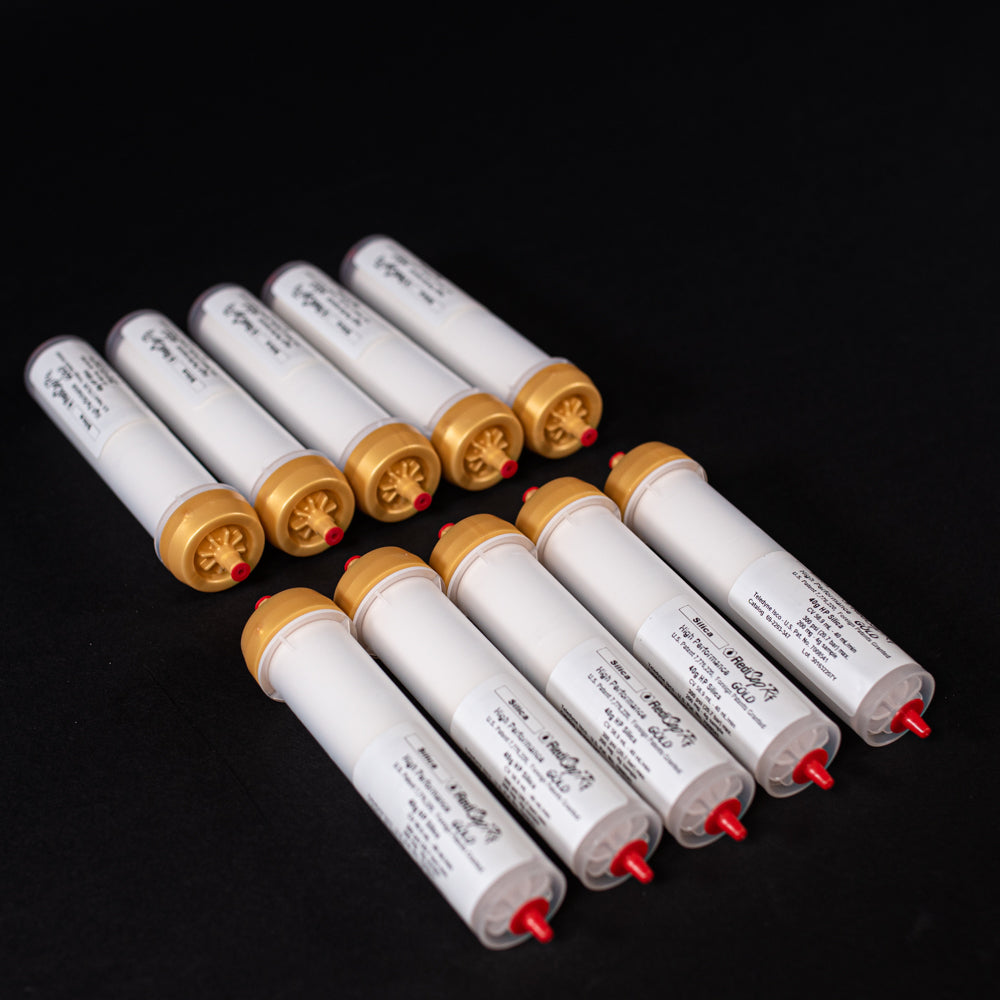 RediSep Gold® Silica Gel Disposable Flash Columns (40 Gram) - Package ...