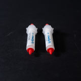 Plastic columns with connectors on both ends