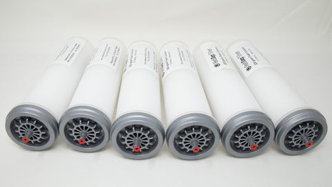 Plastic columns with connectors on both ends