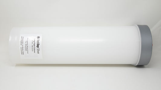 Plastic column with connectors on both ends