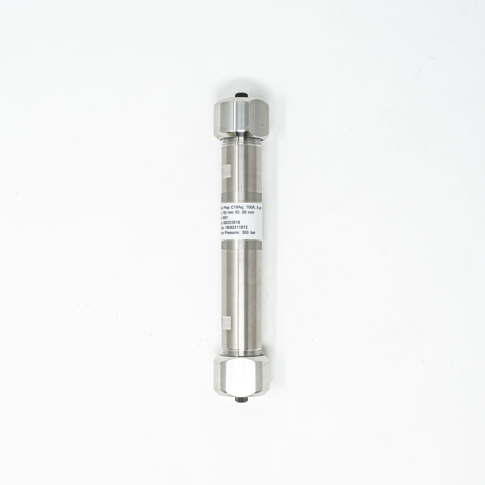 Filled stainless steel column with connectors