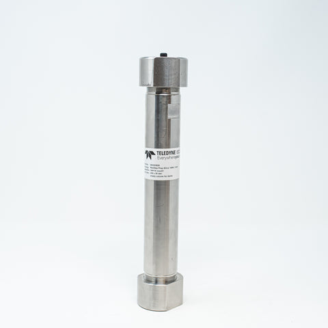 Stainless steel column with connectors on both ends