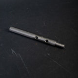 Stainless steel tube with holes and threaded end